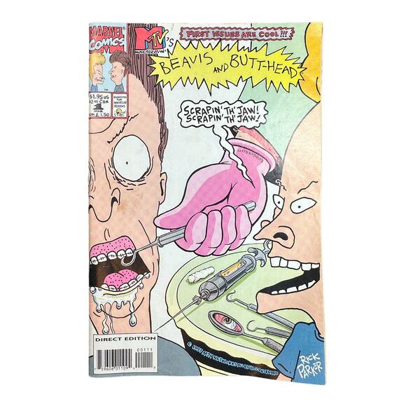 Beavis and Butt-Head #1 MTV Marvel 1994 First Issue of Beavis Butt-Head Comics - Picture 1 of 5